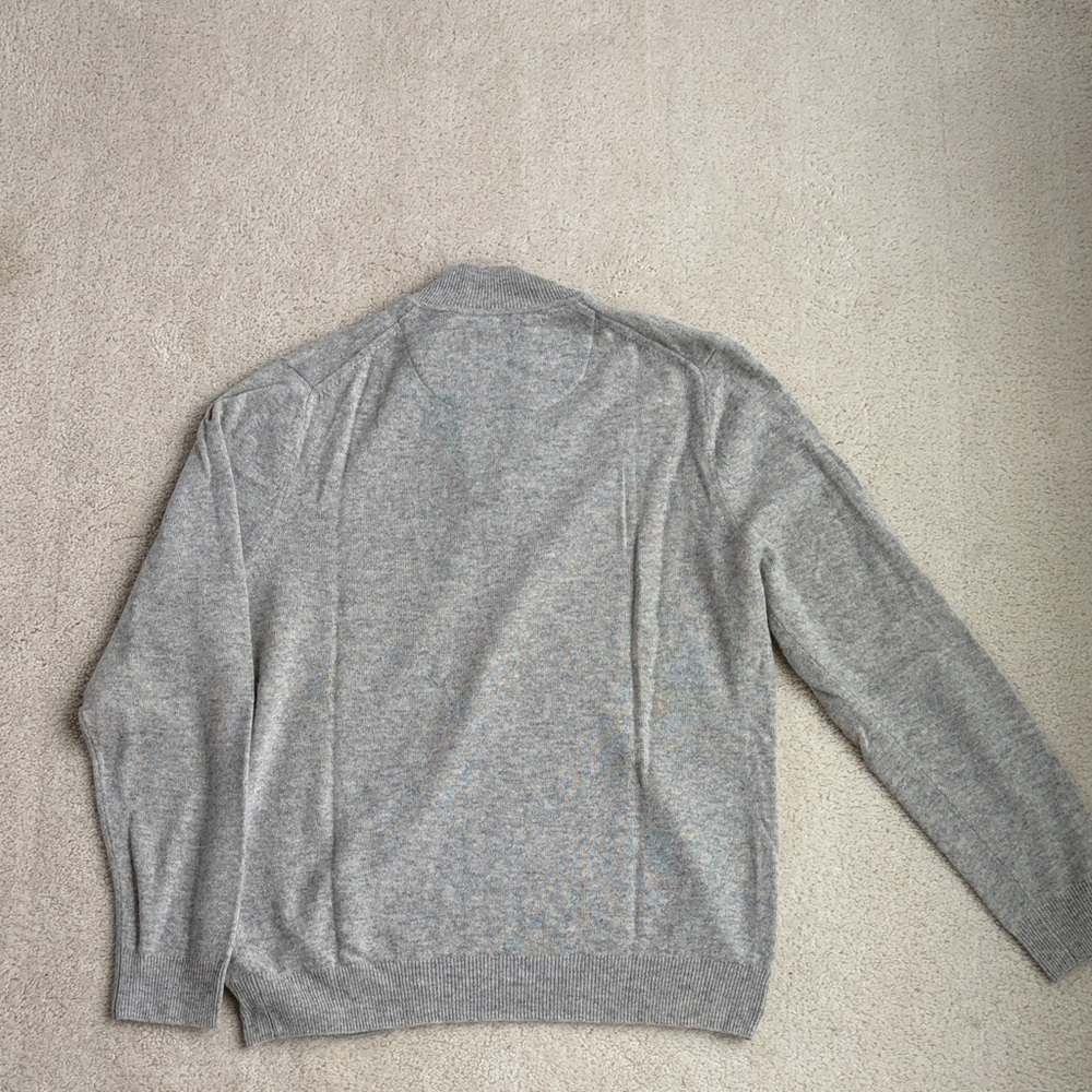 Men's Gray Sweater - Picture 5 of 7
